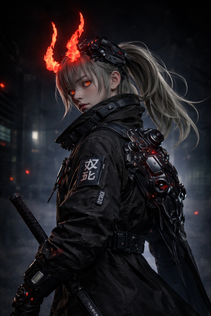 Digital Glitch Figure